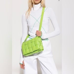 🔥 Authentic Bottega Veneta Padded Cassette in Acid Green msrp: $4500 STEAL‼️